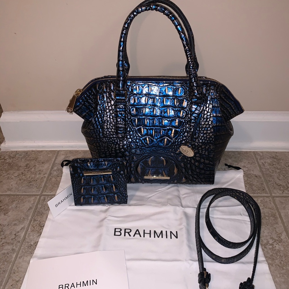 NWT BRAHMIN WITH MATCHING WALLET